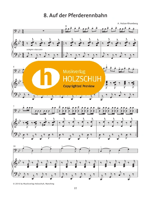 Auf der Pferderennbahn